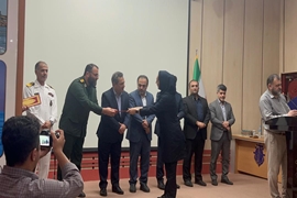 برگزاری آئین تجلیل از کارمندان نمونه شهرستان بندرانزلی 